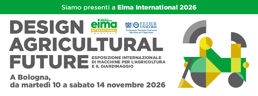 Siamo presenti in fiera EIMA
